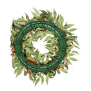 Halloween Garland Artificial Garland Window Door Hanging Wreath for Halloween Decor