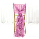 Outdoor Wedding Chair Back Decoration Chair Back Flower European Wedding Decoration Chair Back Long Yarn