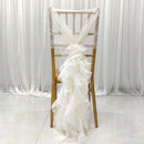 Outdoor Wedding Chair Back Decoration Chair Back Flower European Wedding Decoration Chair Back Long Yarn