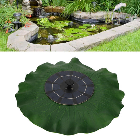 Solar Fountain Floating Solar Water Fountain with 3 Nozzles for Outdoor Pool Pond Garden