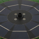 Solar Fountain Floating Solar Water Fountain with 3 Nozzles for Outdoor Pool Pond Garden