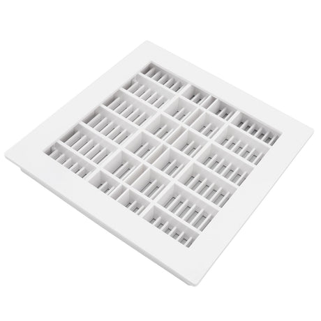 SP‑1031 Pool Main Drain 25.3x25.3cm Replacement Pool Square Main Drain for Swimming Pools Massage Pools SPA Pools White