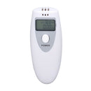 Portable Alcohol Tester Accurate Breath Alcohol Tester ABS Alcoholic Tester White