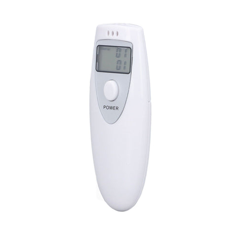 Portable Alcohol Tester Accurate Breath Alcohol Tester ABS Alcoholic Tester White