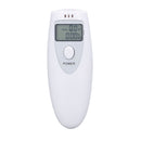 Portable Alcohol Tester Accurate Breath Alcohol Tester ABS Alcoholic Tester White