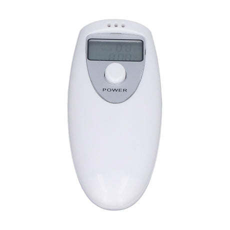 Portable Alcohol Tester Accurate Breath Alcohol Tester ABS Alcoholic Tester White