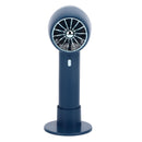 Handheld Fan Handheld 3 Levels Adjustable Speed 2 in 1 USB Charge Strong Power Portable Low Noise Portable Fan Handheld Blue