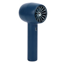 Handheld Fan Handheld 3 Levels Adjustable Speed 2 in 1 USB Charge Strong Power Portable Low Noise Portable Fan Handheld Blue