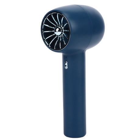 Handheld Fan Handheld 3 Levels Adjustable Speed 2 in 1 USB Charge Strong Power Portable Low Noise Portable Fan Handheld Blue