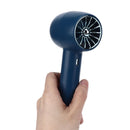 Handheld Fan Handheld 3 Levels Adjustable Speed 2 in 1 USB Charge Strong Power Portable Low Noise Portable Fan Handheld Blue