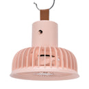 Electric Fan Portable Multifunctional Usb Charging Outdoor Hanging Battery Powered Fan for Home Office Study Camping Pink
