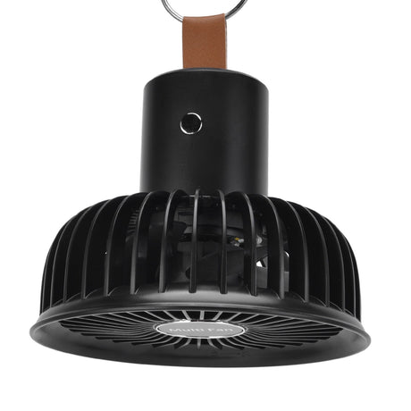 Electric Fan Portable Multifunctional Usb Charging Outdoor Hanging Battery Powered Fan for Home Office Study Camping Black
