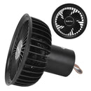 Electric Fan Portable Multifunctional Usb Charging Outdoor Hanging Battery Powered Fan for Home Office Study Camping Black