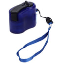 USB Hand Crank Phone Charger Portable Hand Power USB Charger for Outdoor Hiking Camping Blue