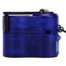 USB Hand Crank Phone Charger Portable Hand Power USB Charger for Outdoor Hiking Camping Blue