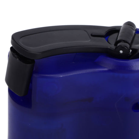 USB Hand Crank Phone Charger Portable Hand Power USB Charger for Outdoor Hiking Camping Blue