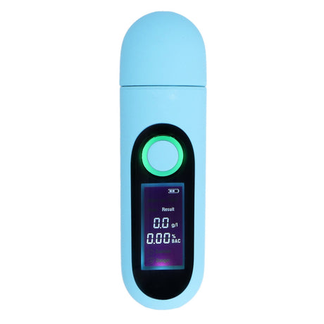 Alcohol Tester LCD 3 Color Display USB Charging Blowing Contactless Testing Alcohol Tester for Professional Use