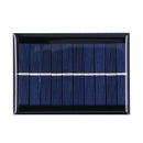 1W 5V Solar Panel Polycrystalline Silicon Solar Epoxy Sheet for Ships Airplanes Outdoor Solar Light