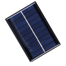 1W 5V Solar Panel Polycrystalline Silicon Solar Epoxy Sheet for Ships Airplanes Outdoor Solar Light