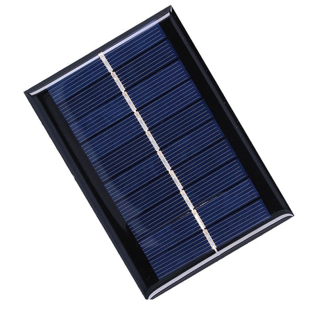 1W 5V Solar Panel Polycrystalline Silicon Solar Epoxy Sheet for Ships Airplanes Outdoor Solar Light