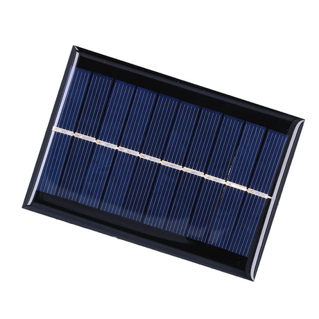1W 5V Solar Panel Polycrystalline Silicon Solar Epoxy Sheet for Ships Airplanes Outdoor Solar Light