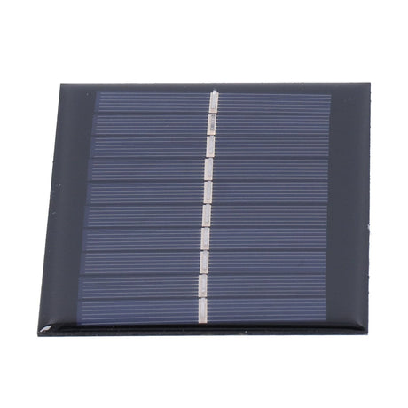 1W 5V Solar Panel Polycrystalline Silicon Solar Epoxy Sheet for Ships Airplanes Outdoor Solar Light
