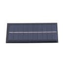 1W 5V Solar Panel Polycrystalline Silicon Solar Epoxy Sheet for Ships Airplanes Outdoor Solar Light