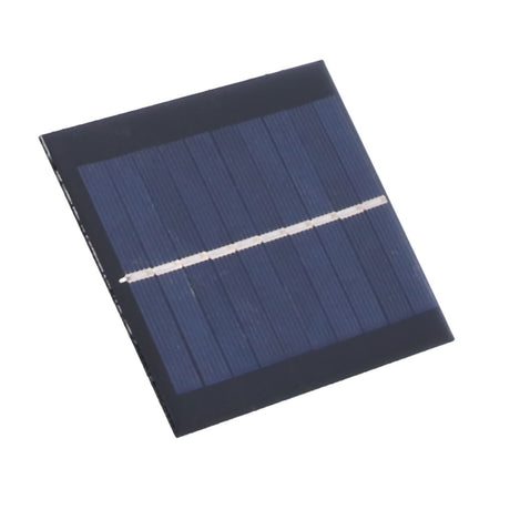 1W 5V Solar Panel Polycrystalline Silicon Solar Epoxy Sheet for Ships Airplanes Outdoor Solar Light