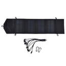 15W 5V Portable Solar Folding Panel Power Station Outdoor USB Solar Panel Power Bank for Camping Traveling