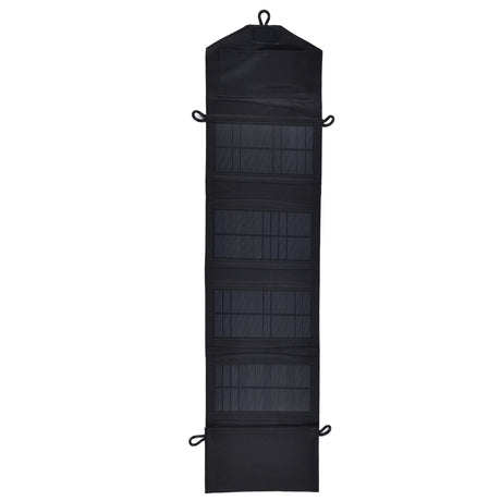15W 5V Portable Solar Folding Panel Power Station Outdoor USB Solar Panel Power Bank for Camping Traveling