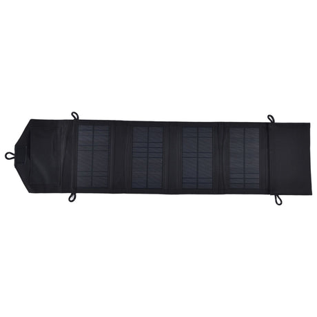 15W 5V Portable Solar Folding Panel Power Station Outdoor USB Solar Panel Power Bank for Camping Traveling