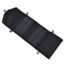 15W 5V Portable Solar Folding Panel Power Station Outdoor USB Solar Panel Power Bank for Camping Traveling