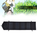 15W 5V Portable Solar Folding Panel Power Station Outdoor USB Solar Panel Power Bank for Camping Traveling
