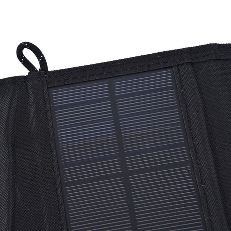 15W 5V Portable Solar Folding Panel Power Station Outdoor USB Solar Panel Power Bank for Camping Traveling