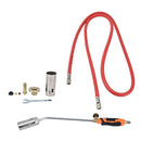 Welding Heating Torch Liquefied Gas Weeding Torch Portable Outdoor Flamethrower with 2m Tube for Household