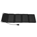 Solar Charger Portable Folding High Conversion Efficiency 7W Protection Battery Power Solar Panel Charger