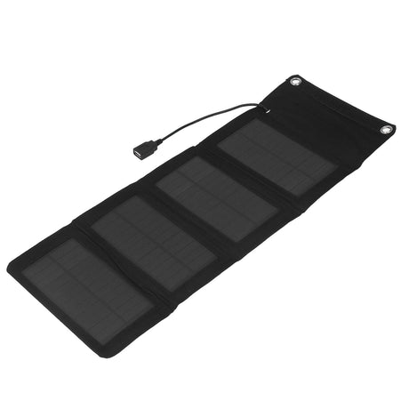 Solar Charger Portable Folding High Conversion Efficiency 7W Protection Battery Power Solar Panel Charger