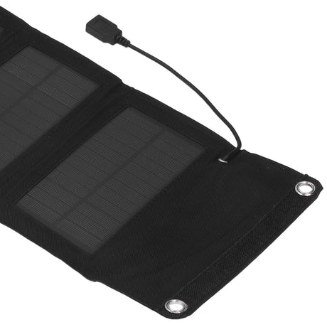 Solar Charger Portable Folding High Conversion Efficiency 7W Protection Battery Power Solar Panel Charger