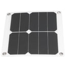 15W Solar Panels USB High Conversion Efficiency Light 5V Portable Solar Power Bank for Camping Hiking Biking