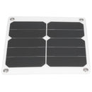 15W Solar Panels USB High Conversion Efficiency Light 5V Portable Solar Power Bank for Camping Hiking Biking
