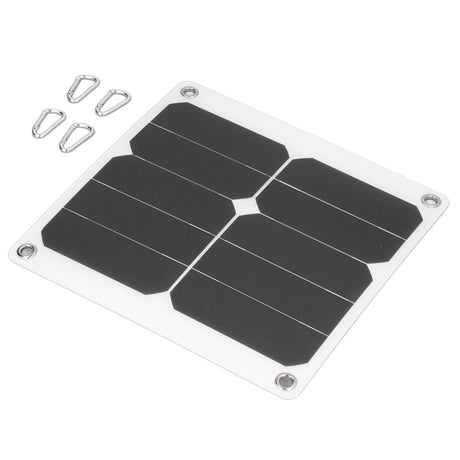 15W Solar Panels USB High Conversion Efficiency Light 5V Portable Solar Power Bank for Camping Hiking Biking