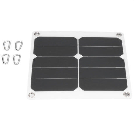 15W Solar Panels USB High Conversion Efficiency Light 5V Portable Solar Power Bank for Camping Hiking Biking