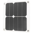 15W Solar Panels USB High Conversion Efficiency Light 5V Portable Solar Power Bank for Camping Hiking Biking