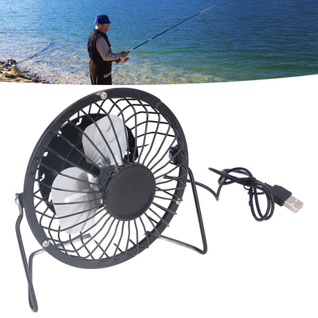 Polysilicon Solar Panel Fan Small Portable USB Solar Powered Fan for Travel Fishing Picnic 3W 6V
