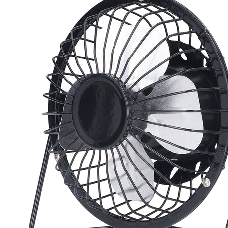 Polysilicon Solar Panel Fan Small Portable USB Solar Powered Fan for Travel Fishing Picnic 3W 6V