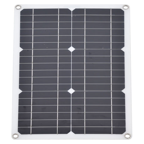 Dual USB Port Solar Panel Versatile Portable Solar Panel Charger Photovoltaic Charging with 10A Controller