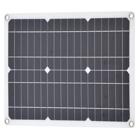 Dual USB Port Solar Panel Versatile Portable Solar Panel Charger Photovoltaic Charging with 10A Controller