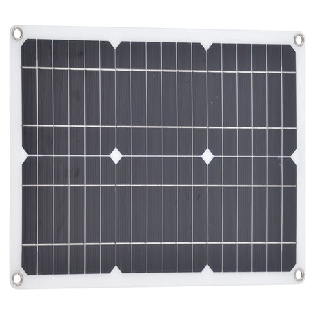 Dual USB Port Solar Panel Versatile Portable Solar Panel Charger Photovoltaic Charging with 10A Controller
