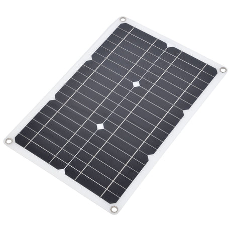 Dual USB Port Solar Panel Versatile Portable Solar Panel Charger Photovoltaic Charging with 10A Controller