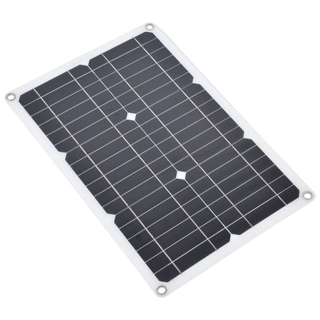 Dual USB Port Solar Panel Versatile Portable Solar Panel Charger Photovoltaic Charging with 10A Controller